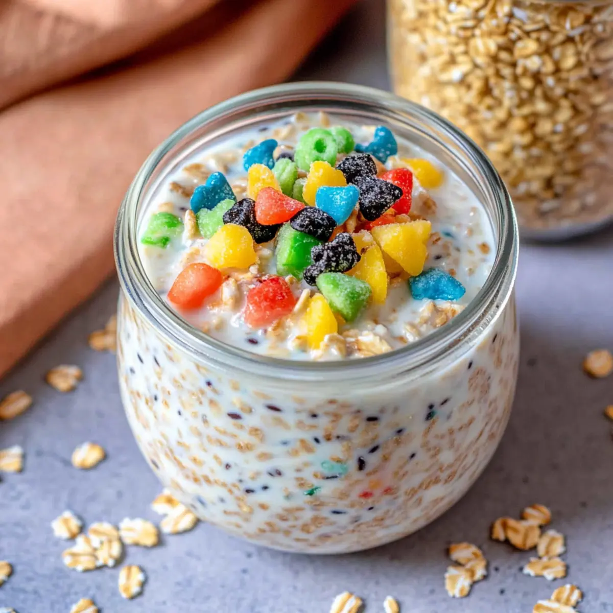 Cereal Milk Overnight Oats