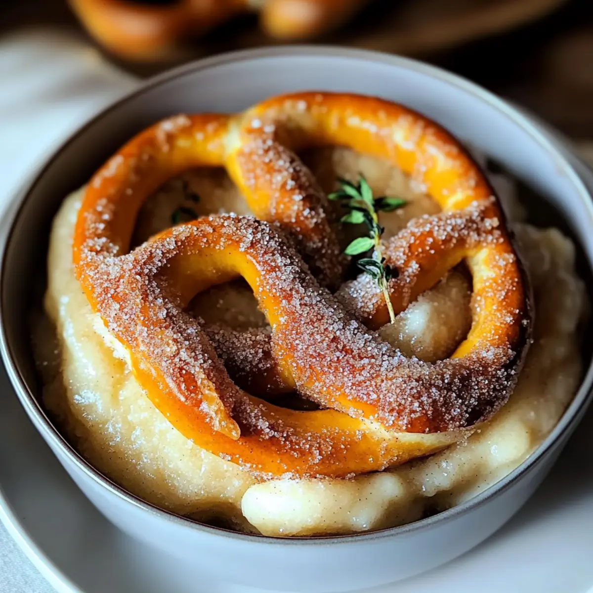 Cinnamon Sugar Soft Pretzels