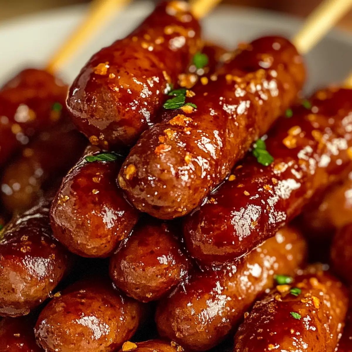 Hot Honey Garlic Lil Smokies