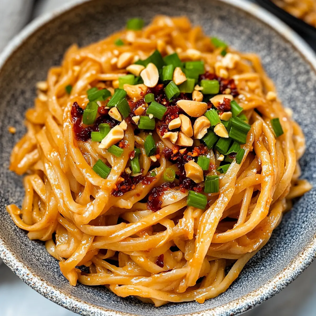 Spicy Peanut Butter Noodles