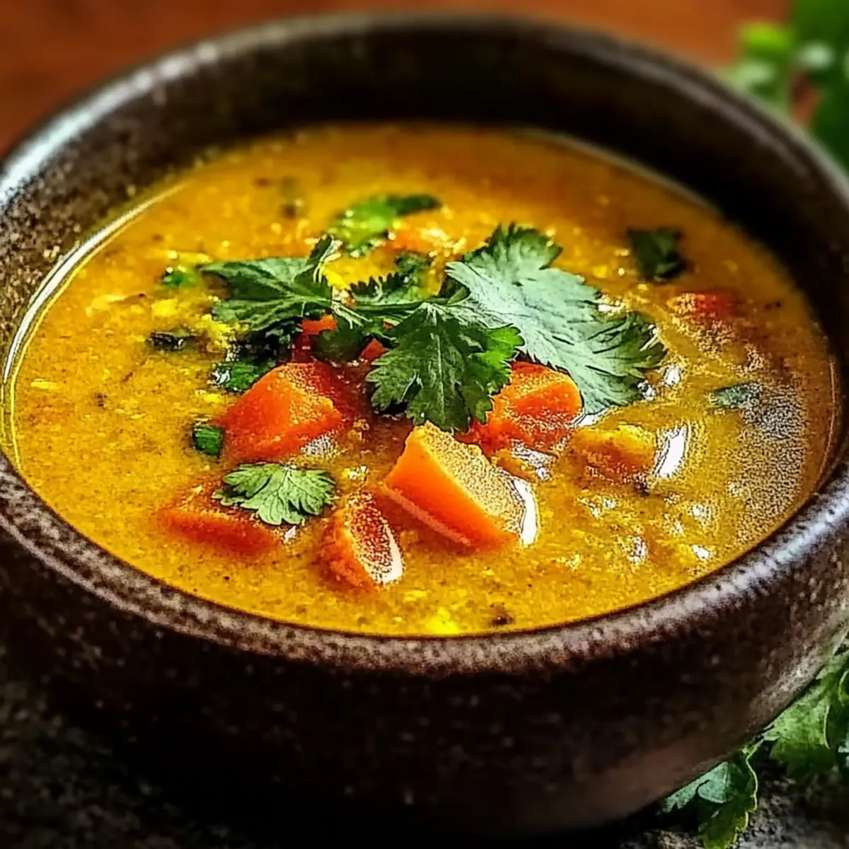 Spicy Indian Mulligatawny Soup