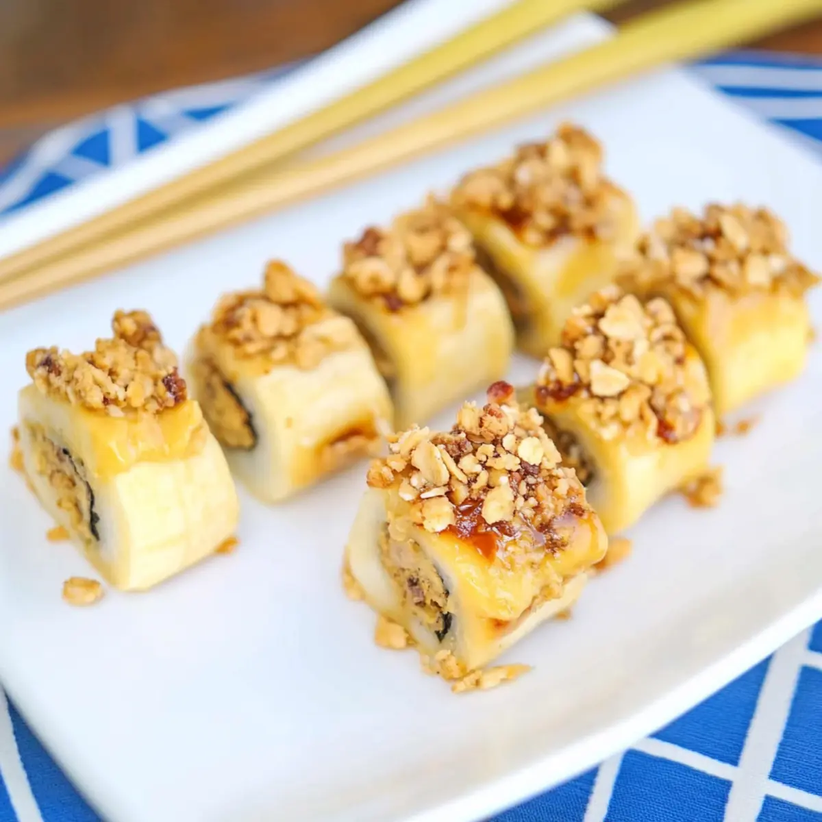 Banana Sushi Rolls