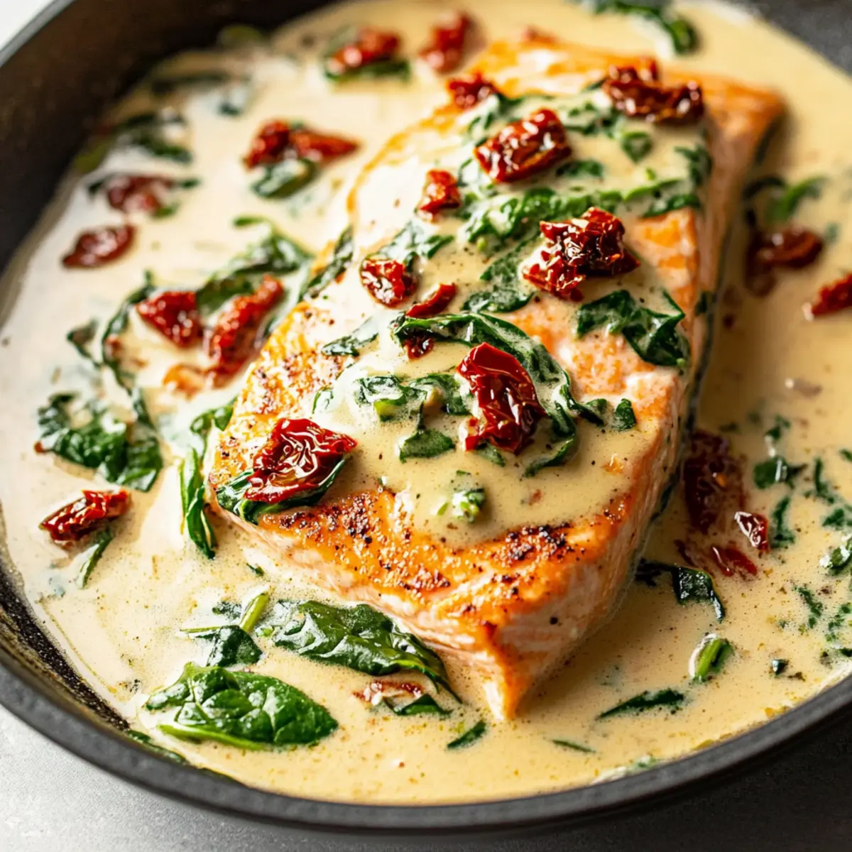 Creamy Tuscan Salmon