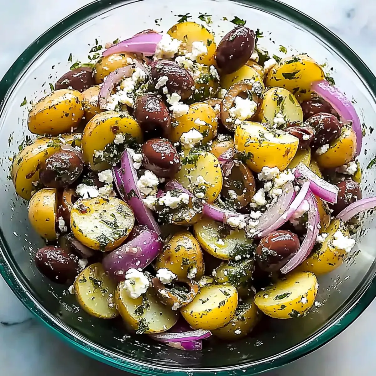 Olive Greek Potato Salad