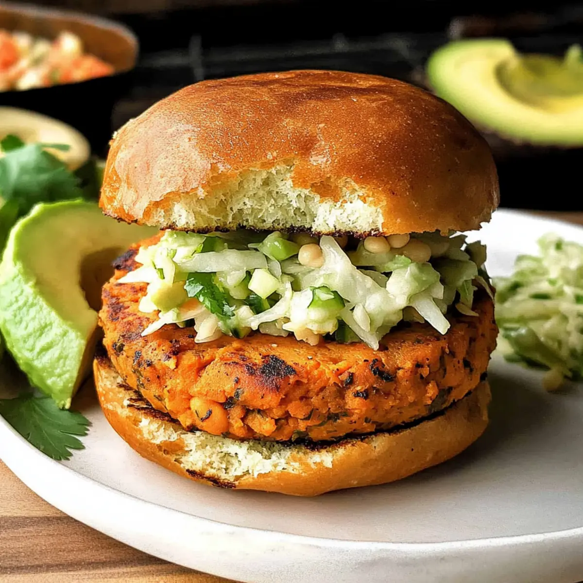 Sweet Potato Burgers