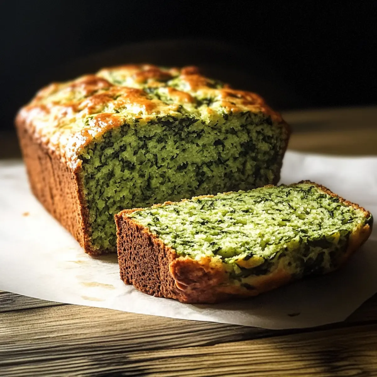 SPINACH QUICK BREAD WITH BUTTERMILK