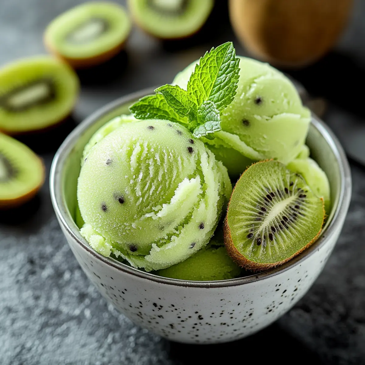Kiwi Sorbet