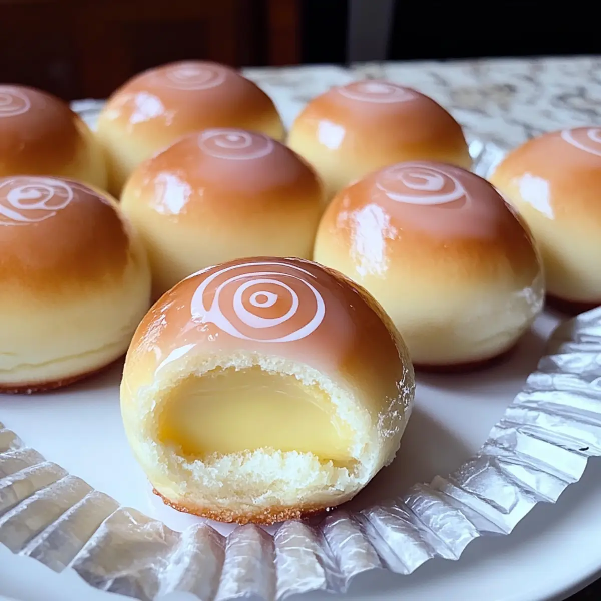 Baked Custard Bun