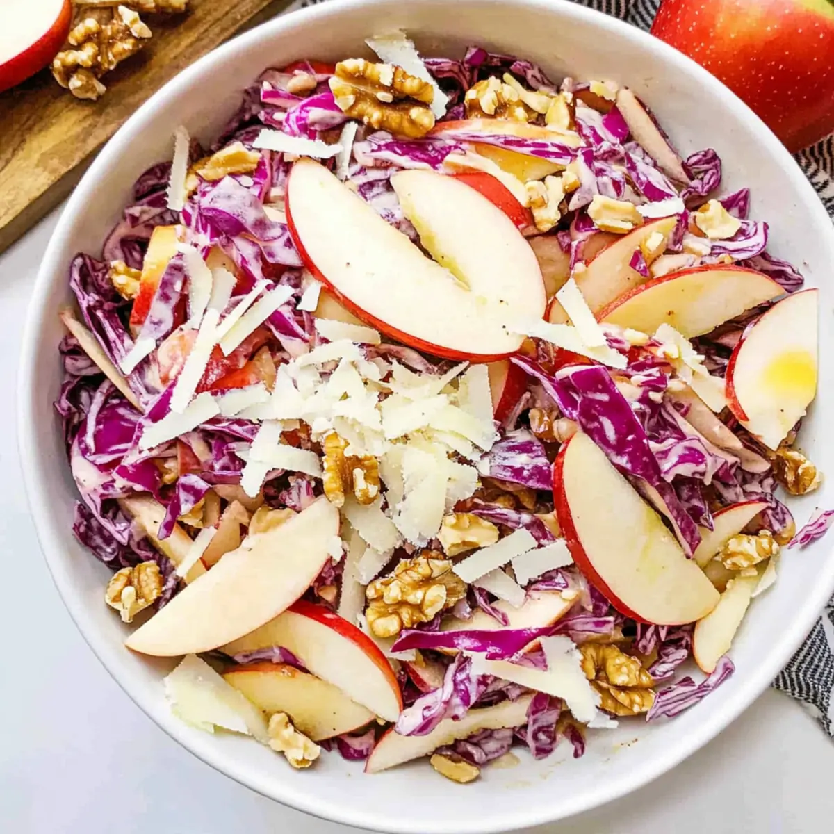 Cabbage Apple Salad