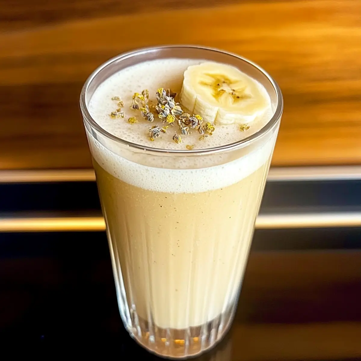 Banana Chamomile Tea Smoothie
