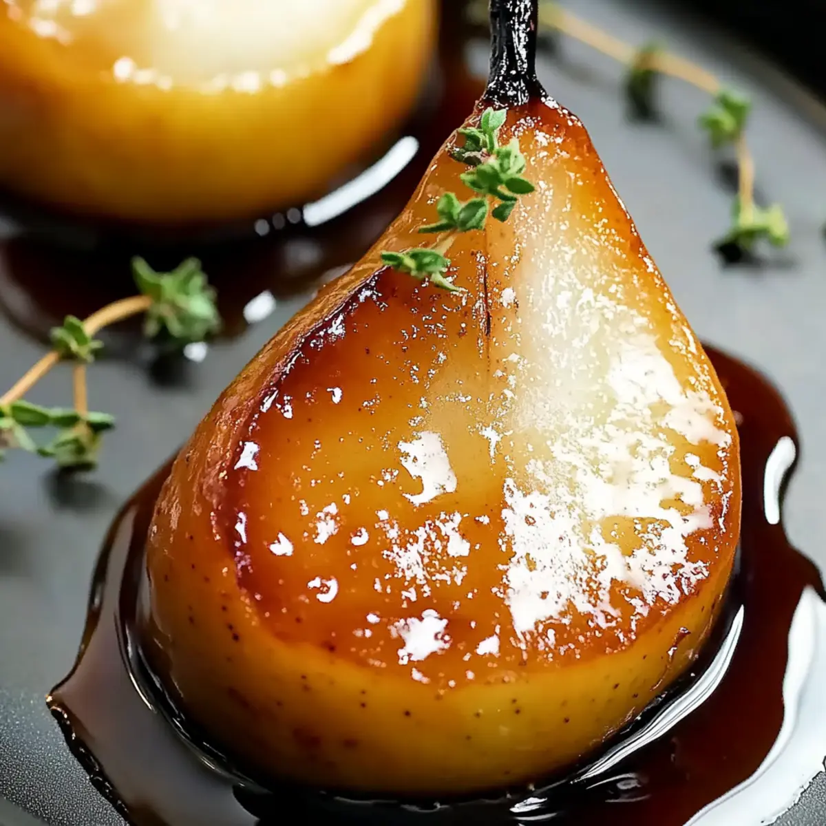 Buttery Roasted Pears
