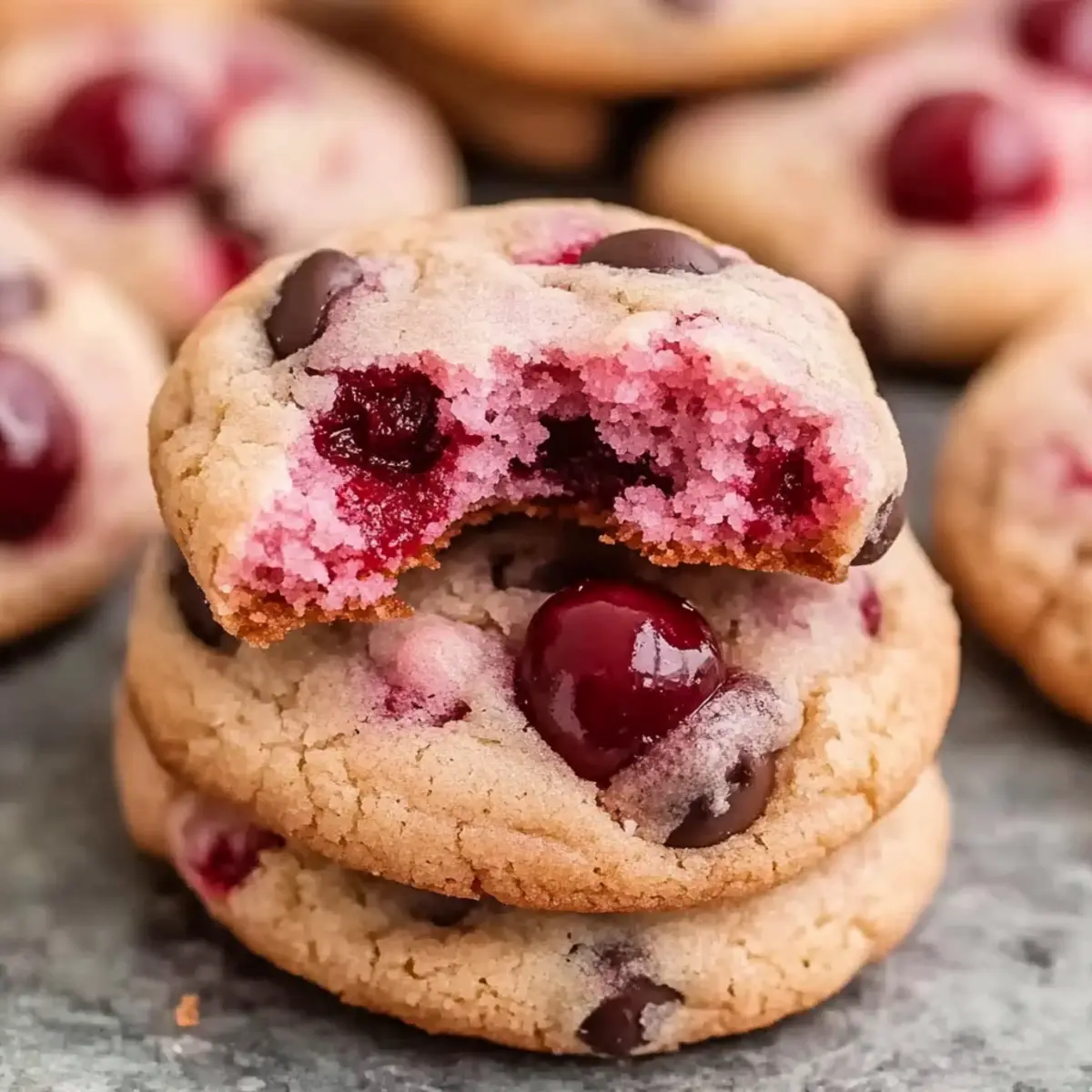Maraschino Cherry Cookies