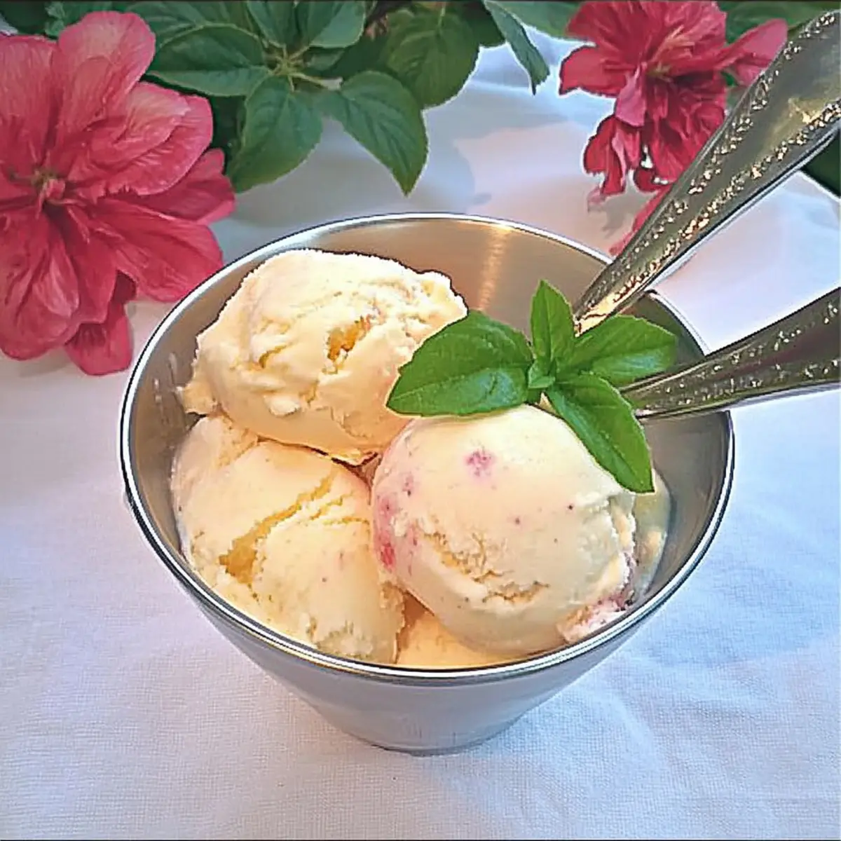 Peach Delight Frozen Yogurt