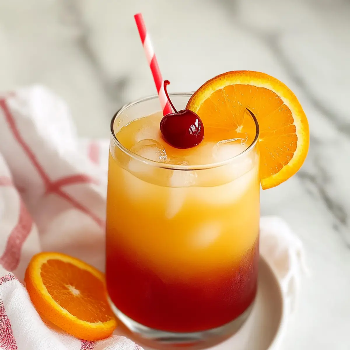 Sweet Sunrise Mocktail