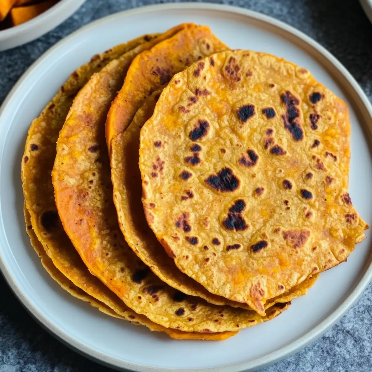 Vegan Sweet Potato Tortillas