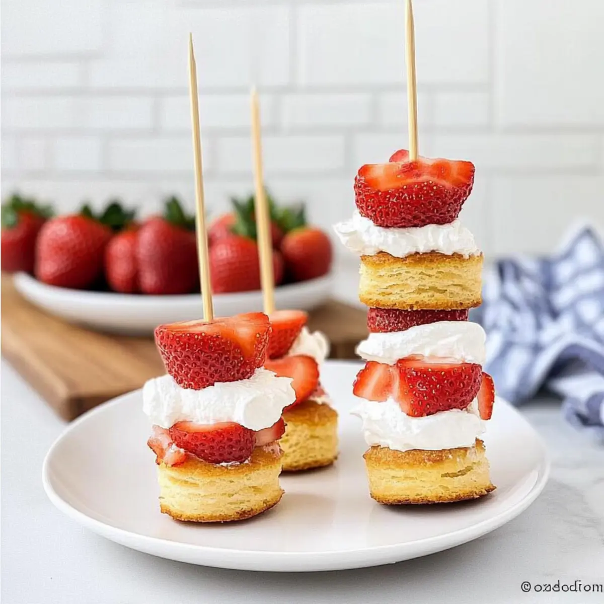 Strawberry Shortcake Kabobs