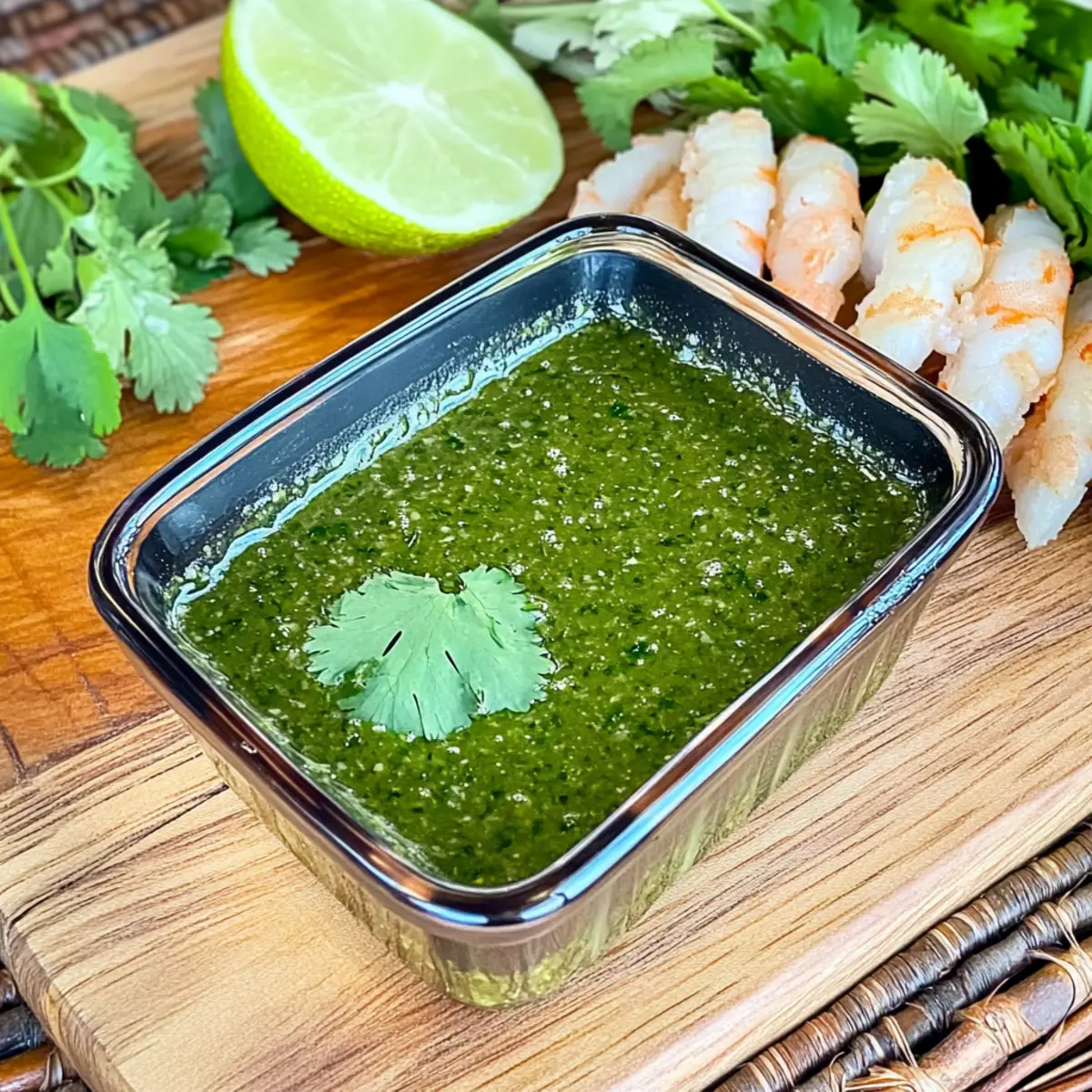 Thai Cilantro Sauce Recipe
