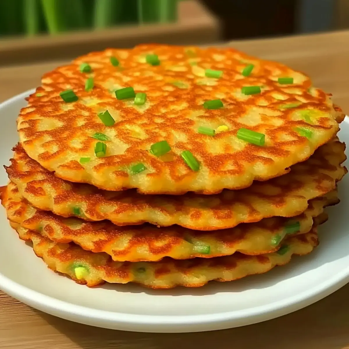 Crispy Cabbage Pancakes