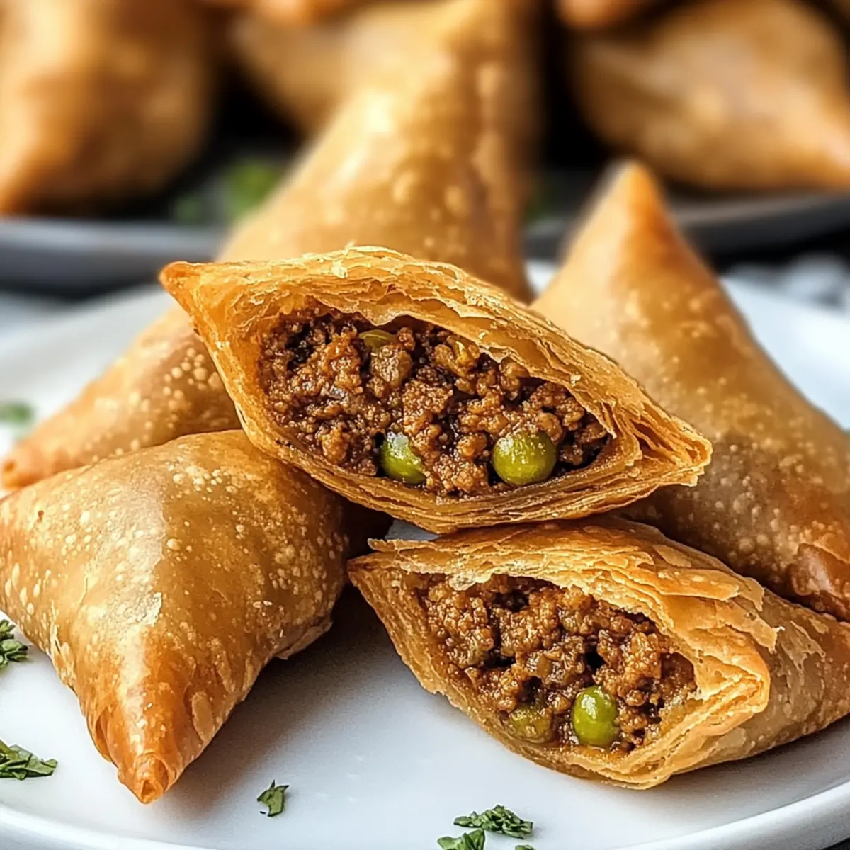 Spiced Meat Sambusas