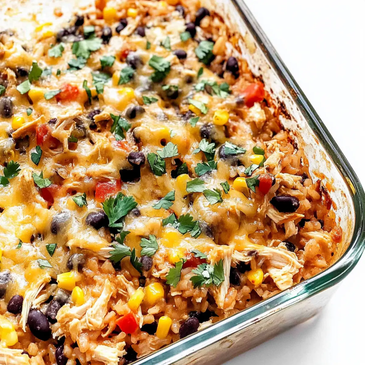 Chicken Burrito Casserole