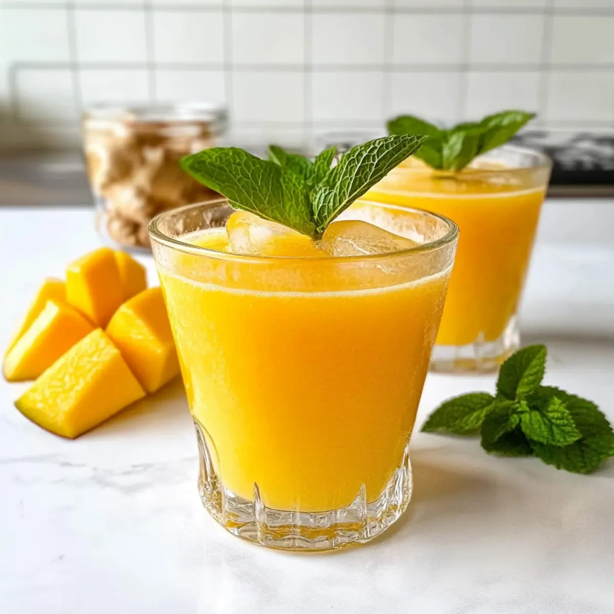 Mango Ginger Mocktail