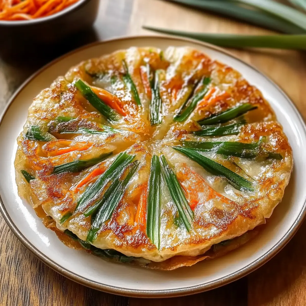 Crispy Rice Paper Pancake