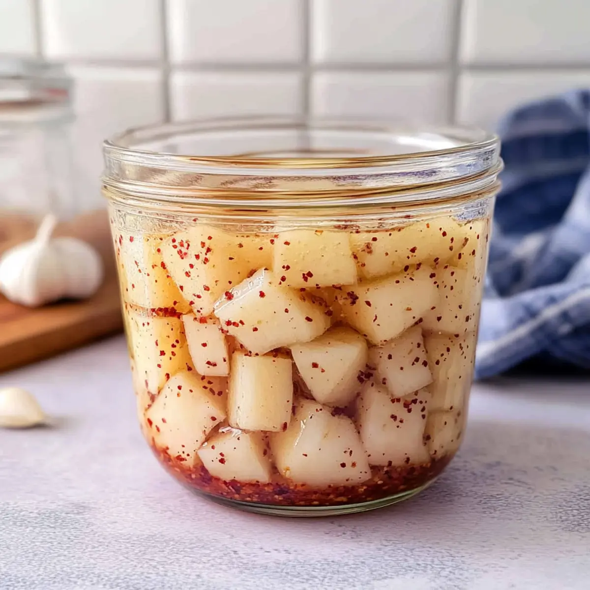 Korean Pickled Radish