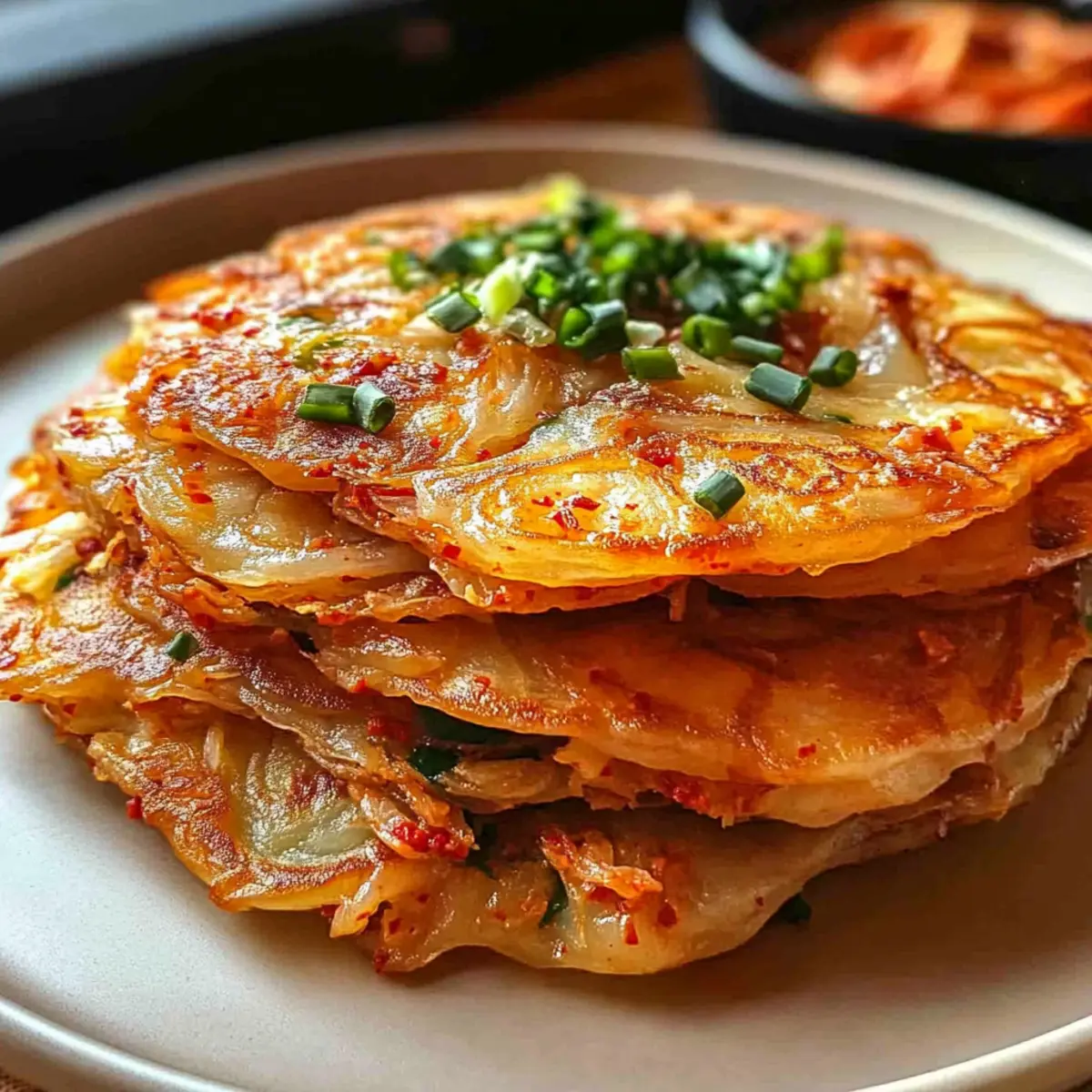Classic Kimchi Pancake Recipe
