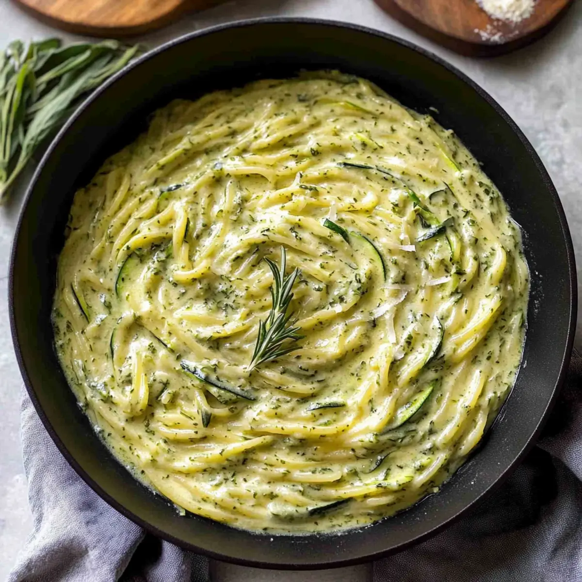 Italian Zucchini Sauce