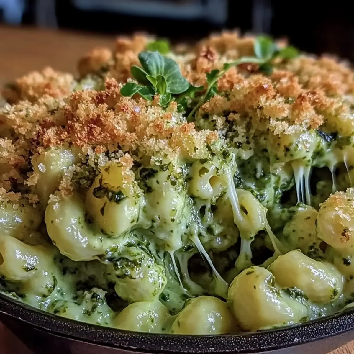 St. Patrick’s Green Mac & Cheese
