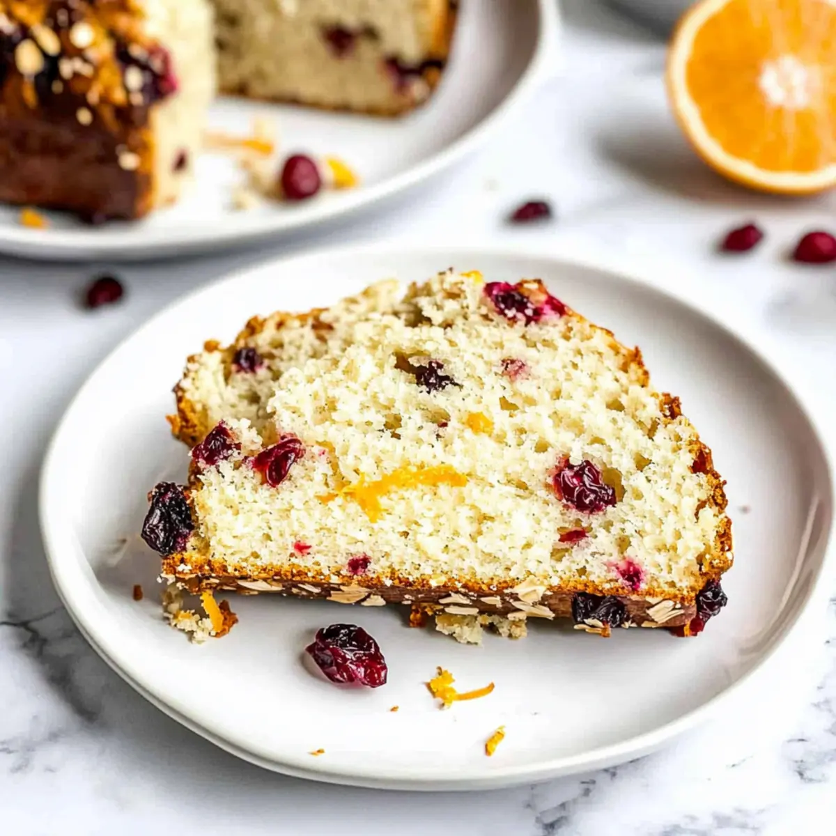 Orange Cranberry Soda Bread