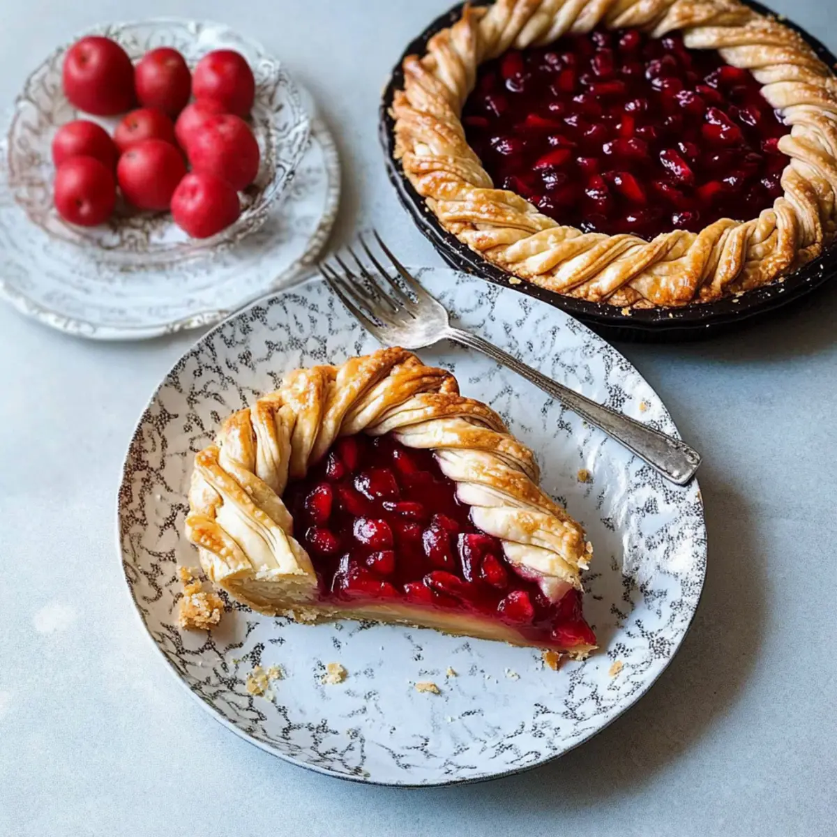 Fishtail Braid Pie Crust