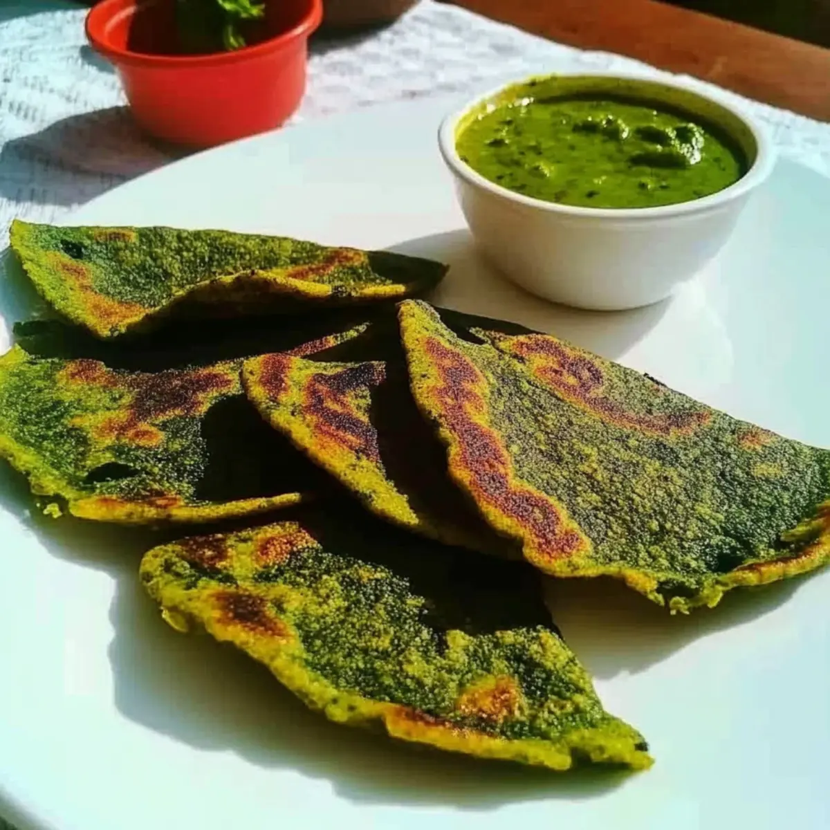 Spinach Besan Cheela Recipe