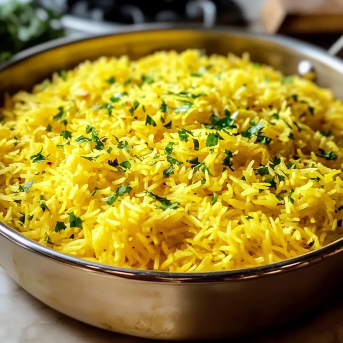 Garlic Turmeric Rice