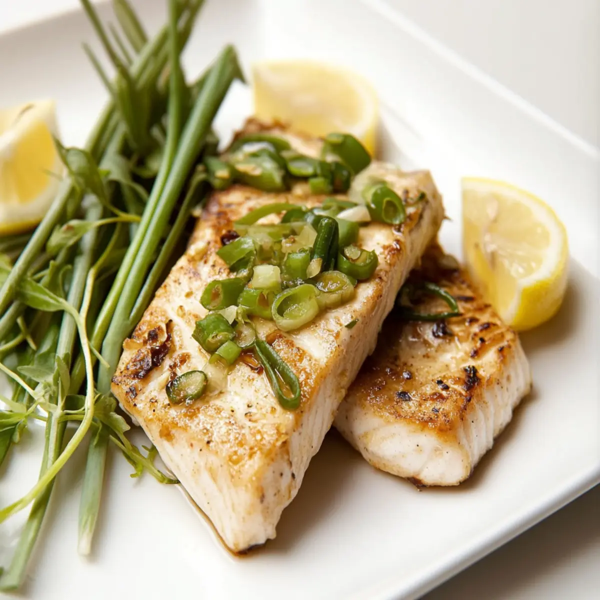 Ginger Garlic Swordfish