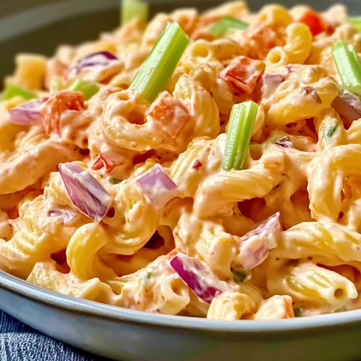 Pink Cadillac Pasta Salad