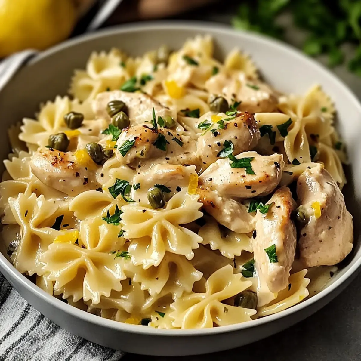 Chicken Piccata Pasta