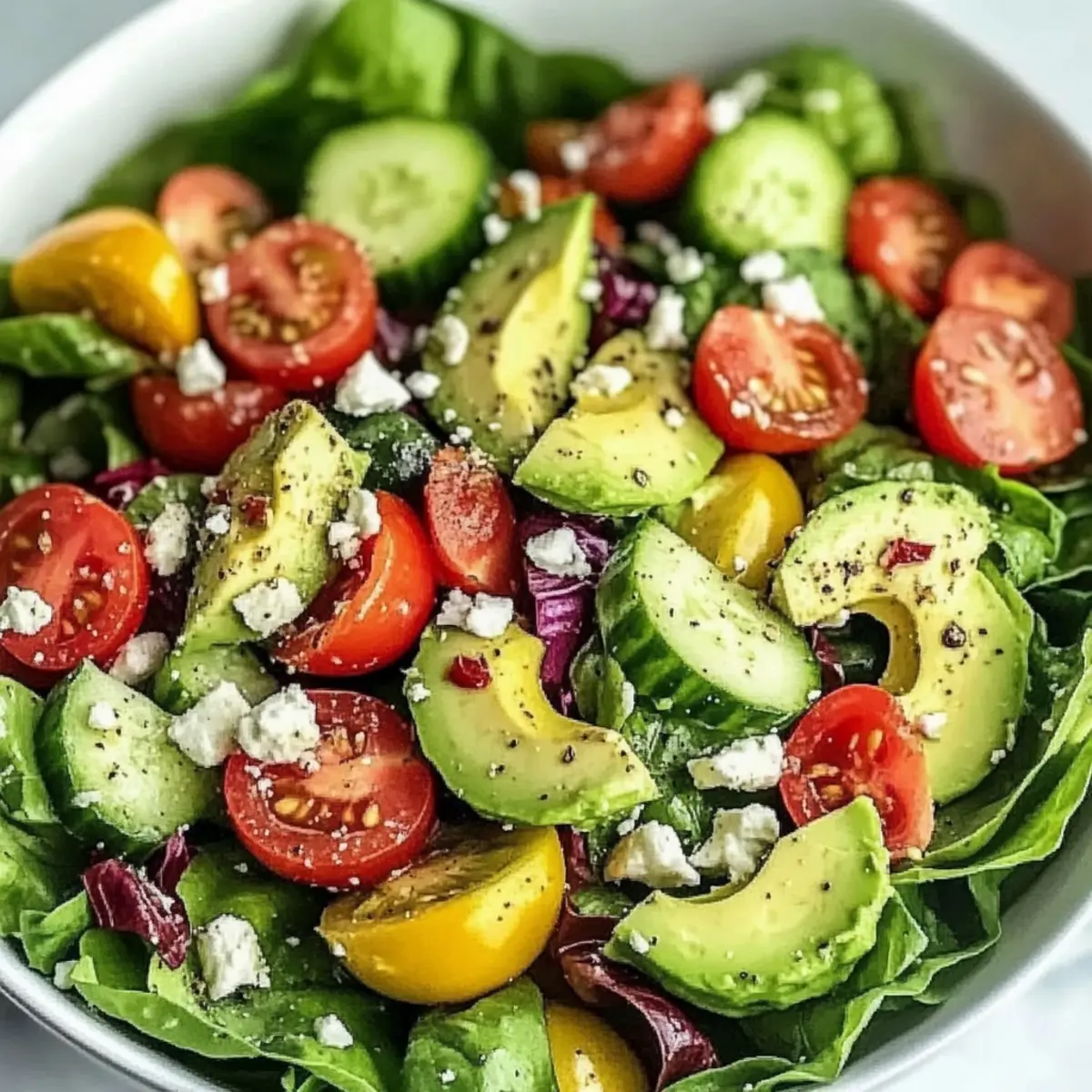 Spring Salad with Avocado