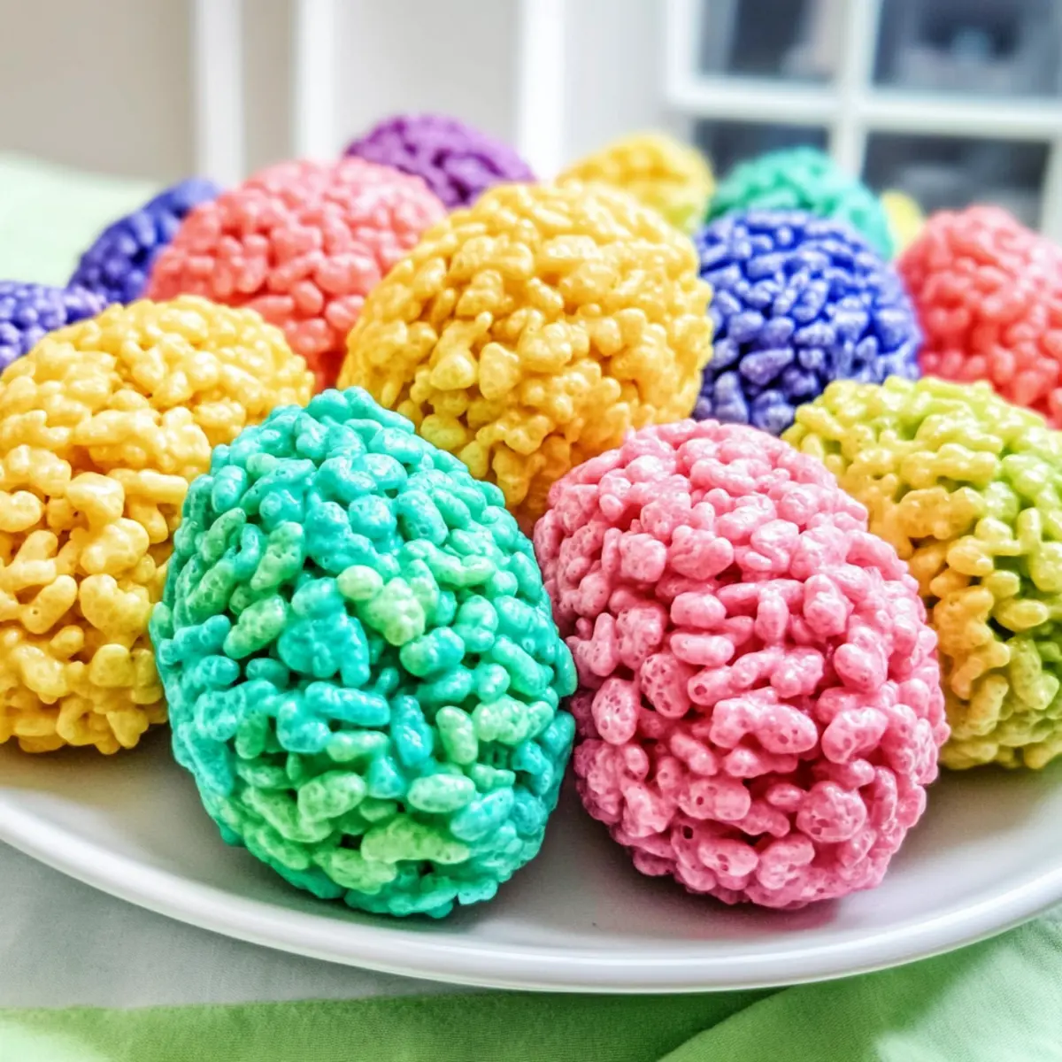 Rice Krispie Easter Eggs