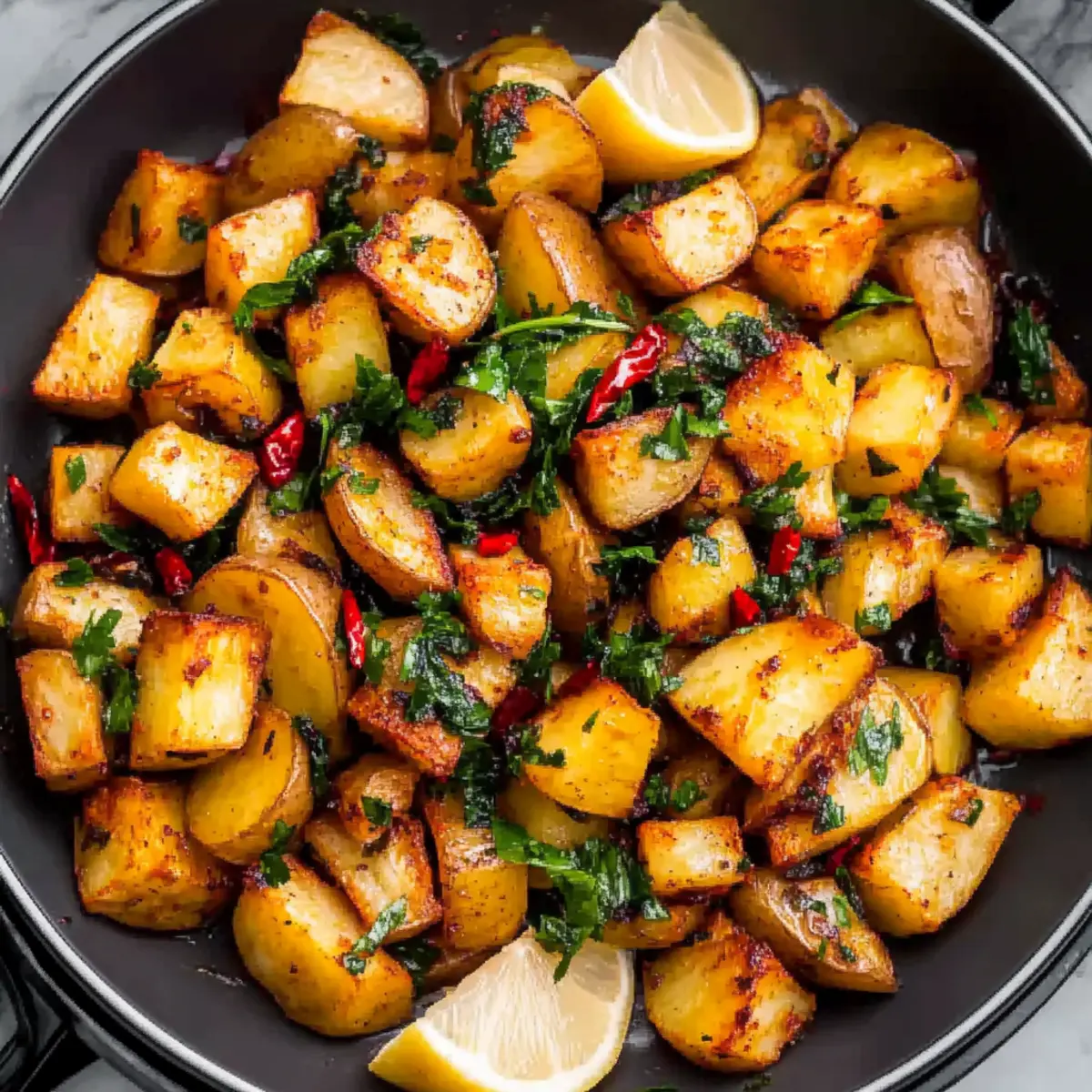 Lebanese Spicy Potatoes