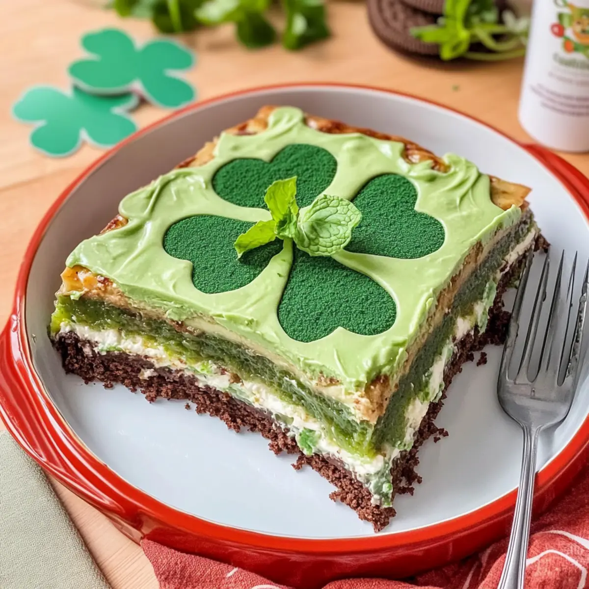 Shamrock Lasagna