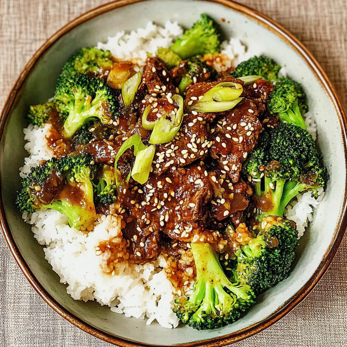 Gochujang Beef and Broccoli