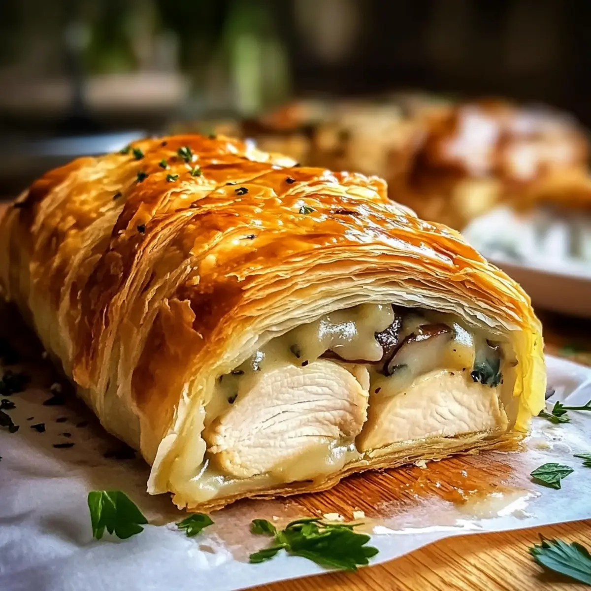 Chicken Wellington