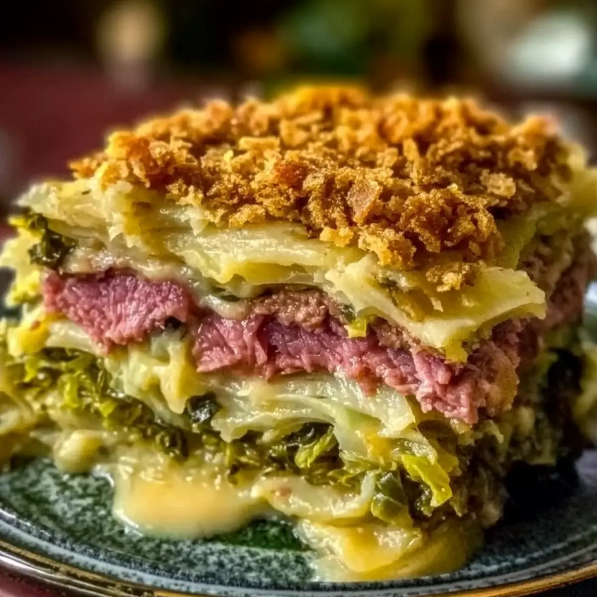 Corned Beef and Cabbage Casserole