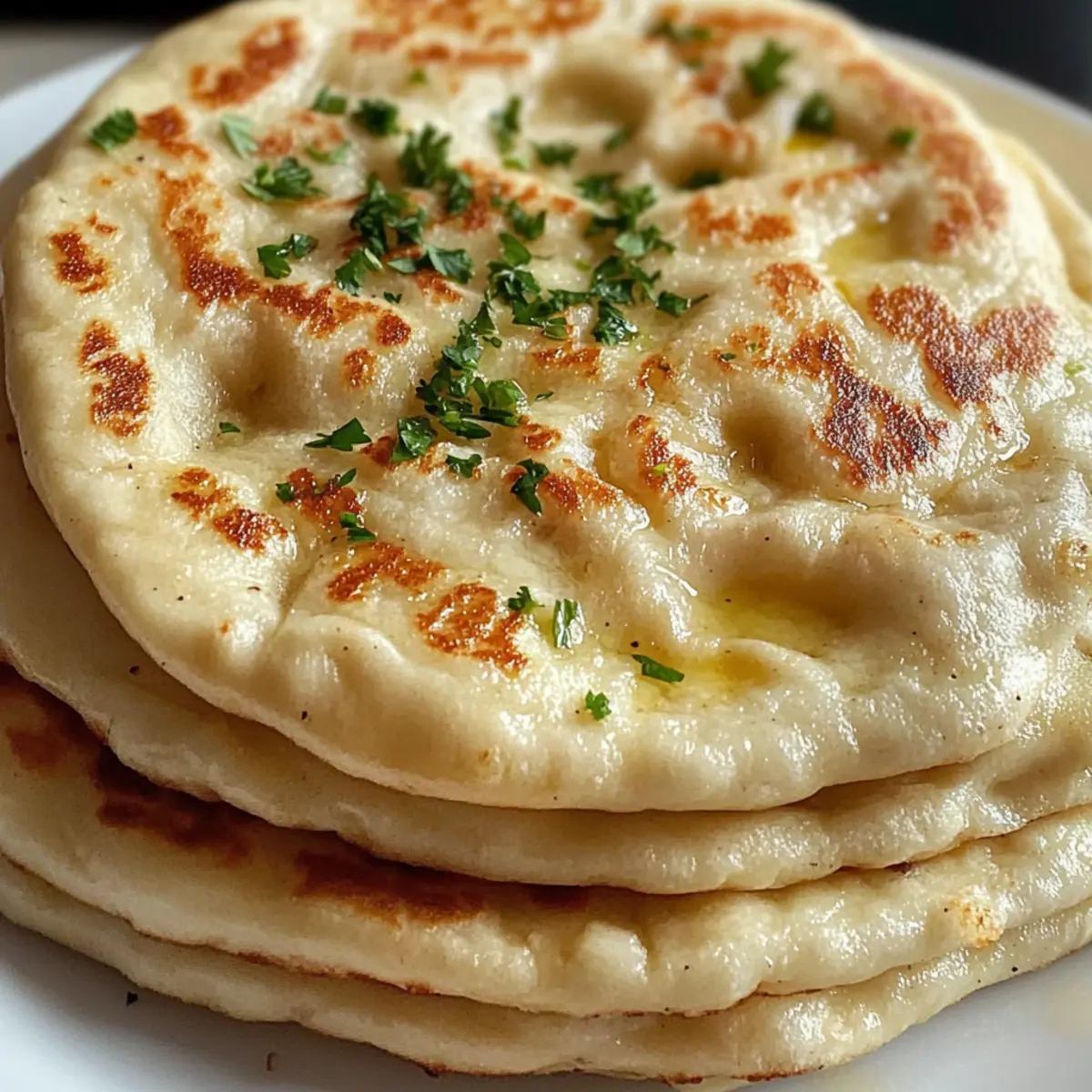 No-Knead Turkish Bread (Bazlama)