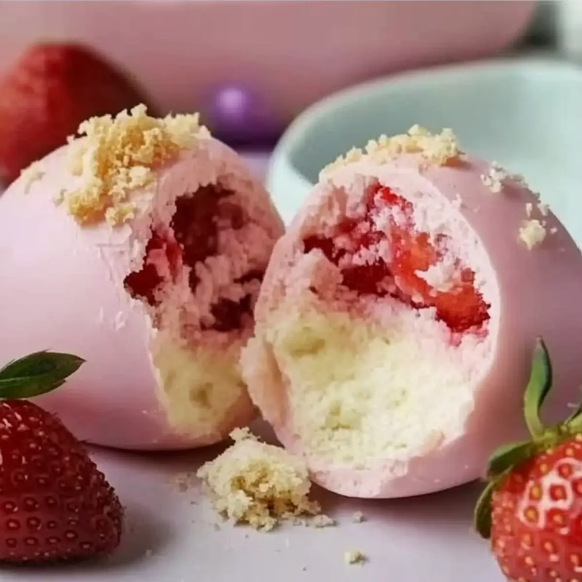 Strawberry Shortcake Easter Egg Bombs