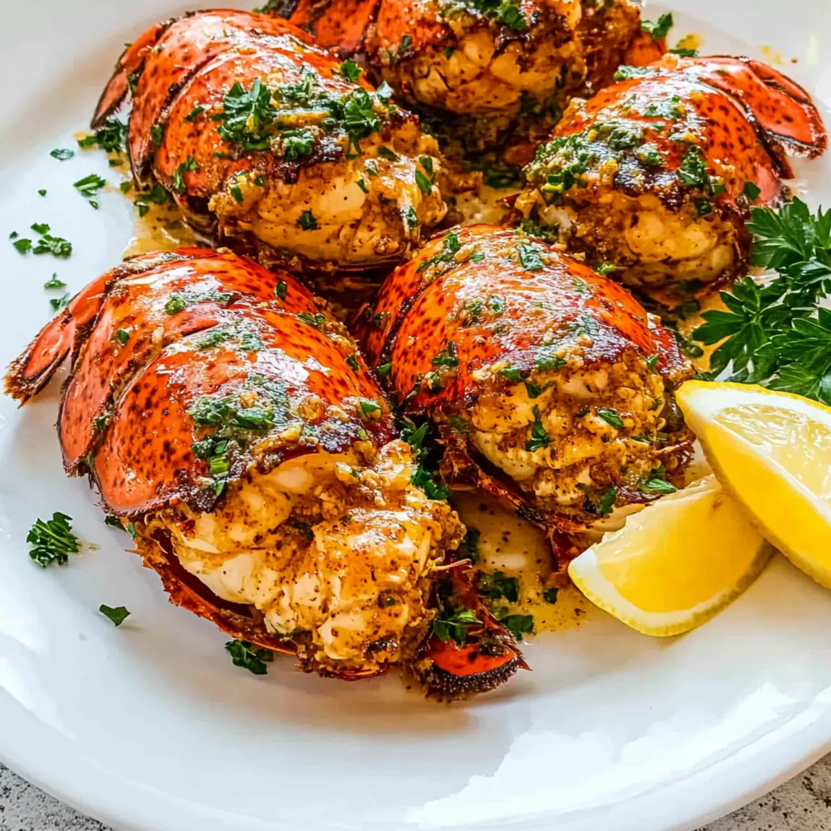 Garlic Butter Lobster Tails