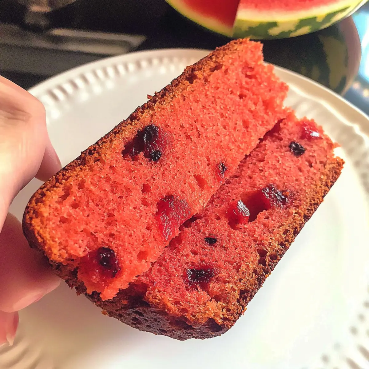 Watermelon Bread Recipe
