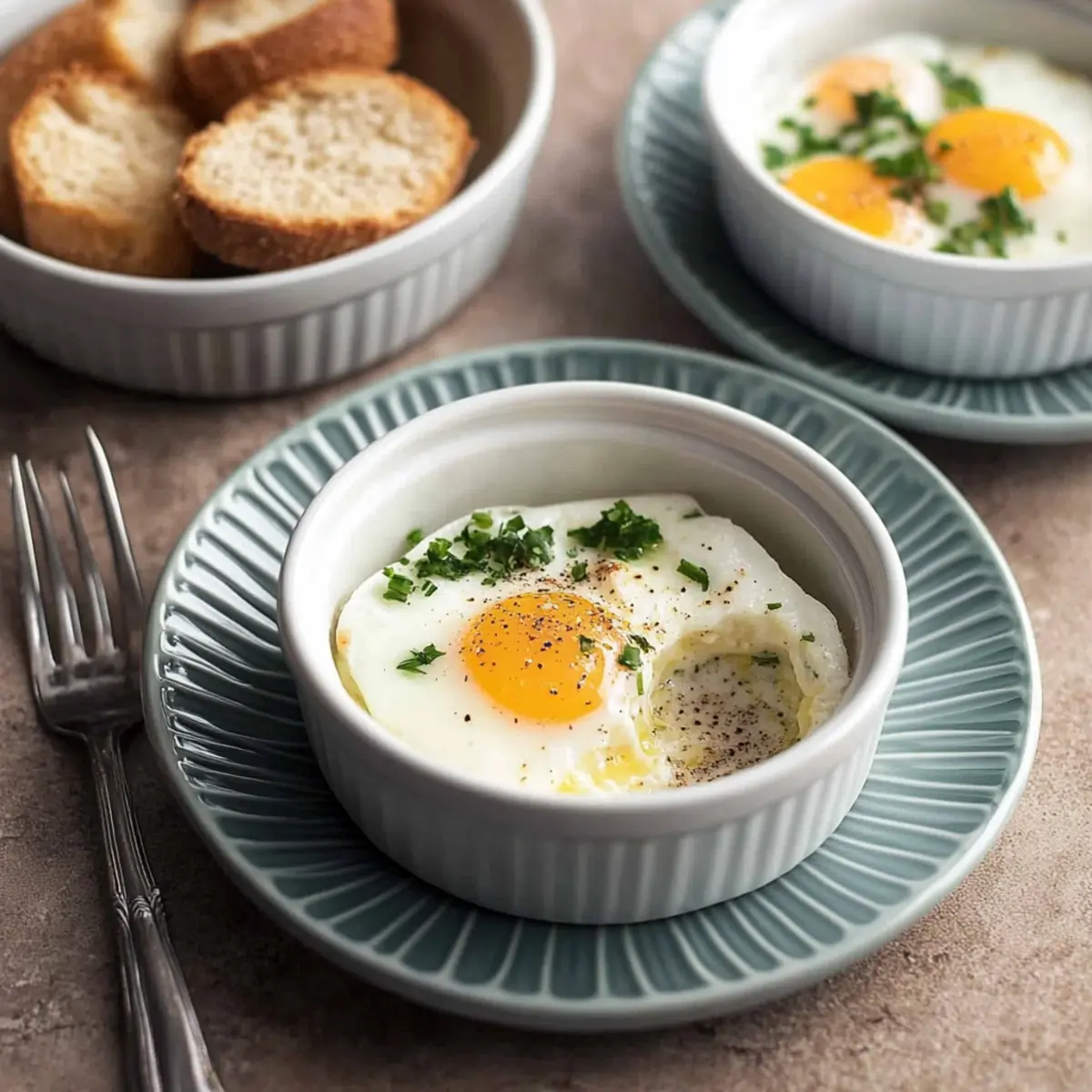 French Baked Eggs