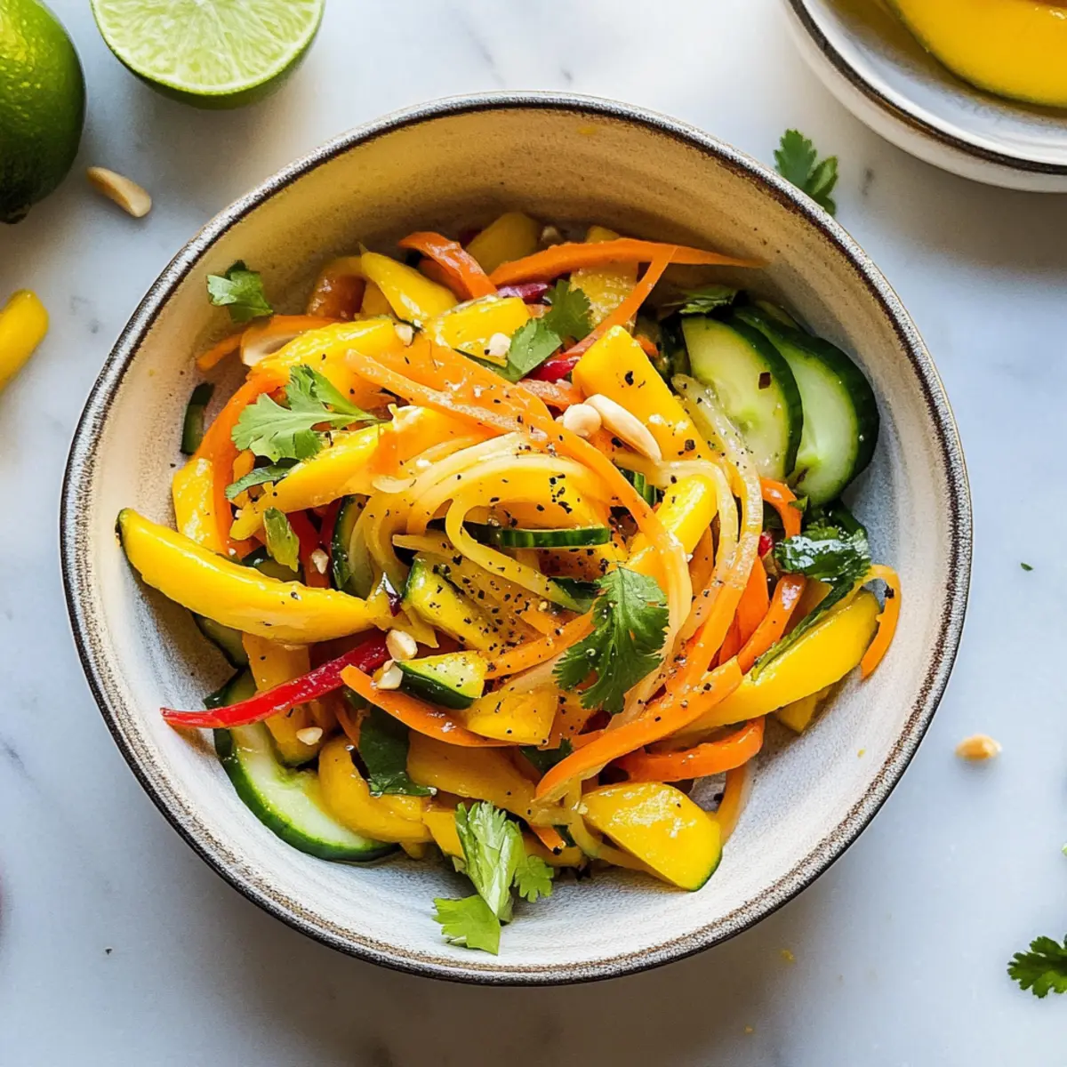 Spicy Thai Mango Salad